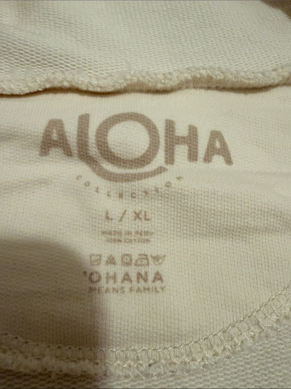 Aloha Collection 3/4 Zip Hoodie - RARE - Picture 4 of 8
